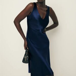 Reformation Lila Silk Dress